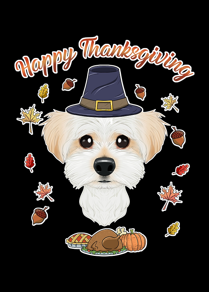 Happy Thanksgiving Maltese
