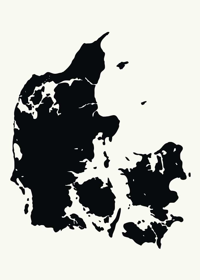 Denmark Black and White