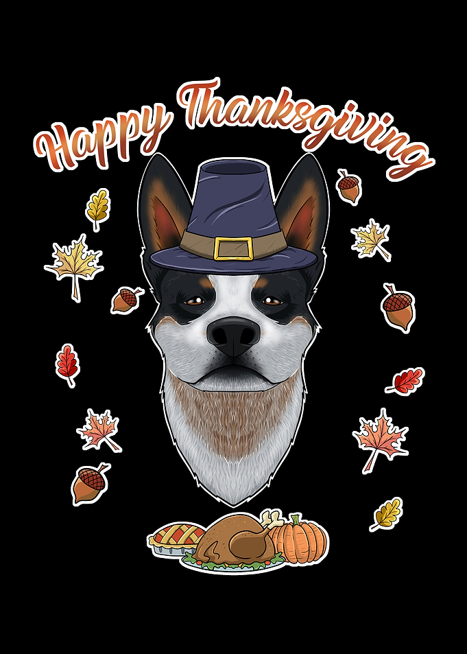 Thanksgiving Blue Heeler