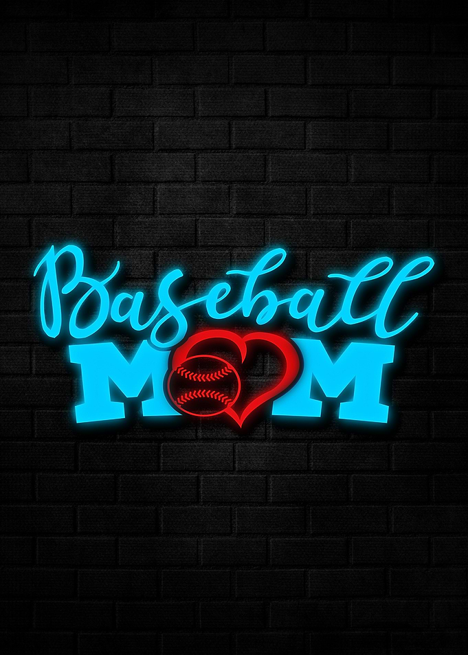 Baseball Neon Led
