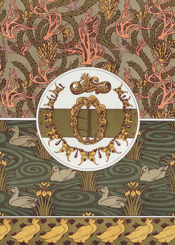 Art Nouveau Animals 8