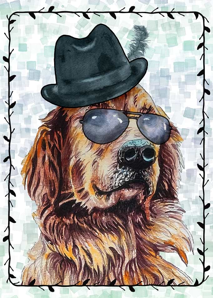 DOG GOLDEN RETRIEVER