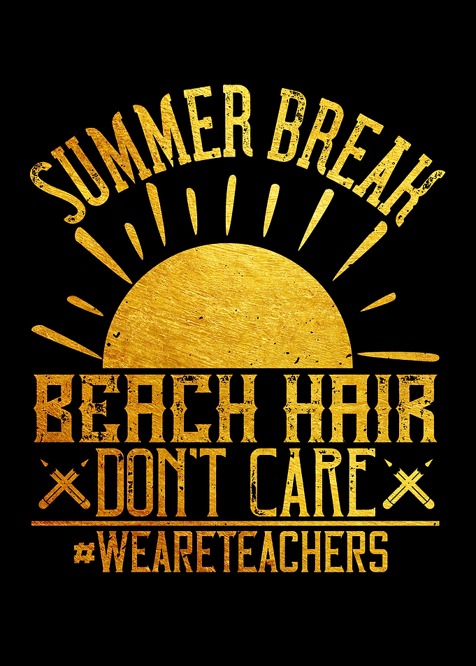 Summer break beach hair