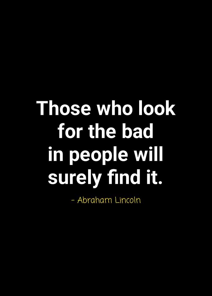 Abraham Lincoln quotes