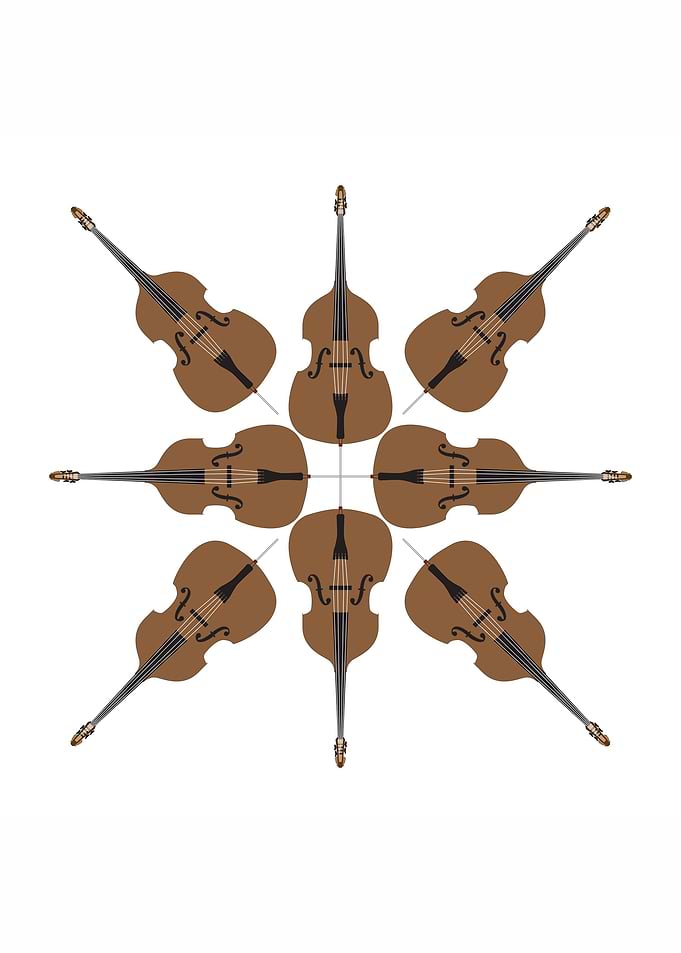 Double Bass Background
