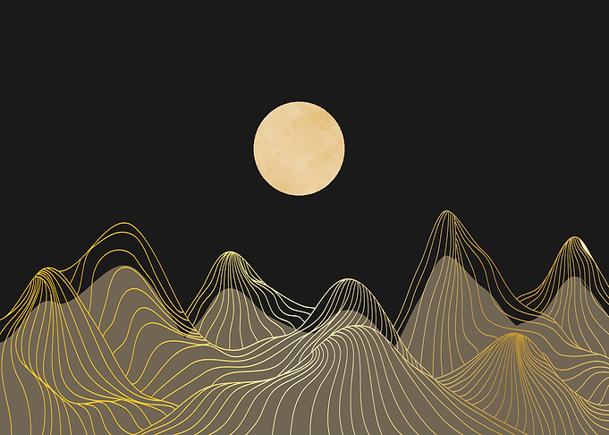MOUNTAIN LINE ART