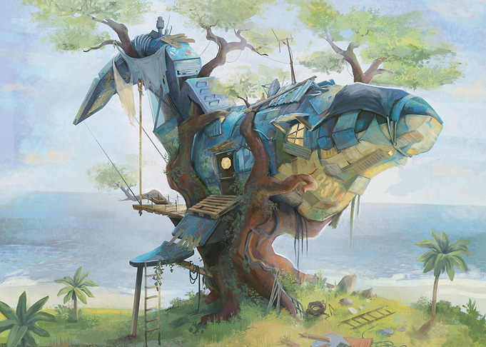 The whale house