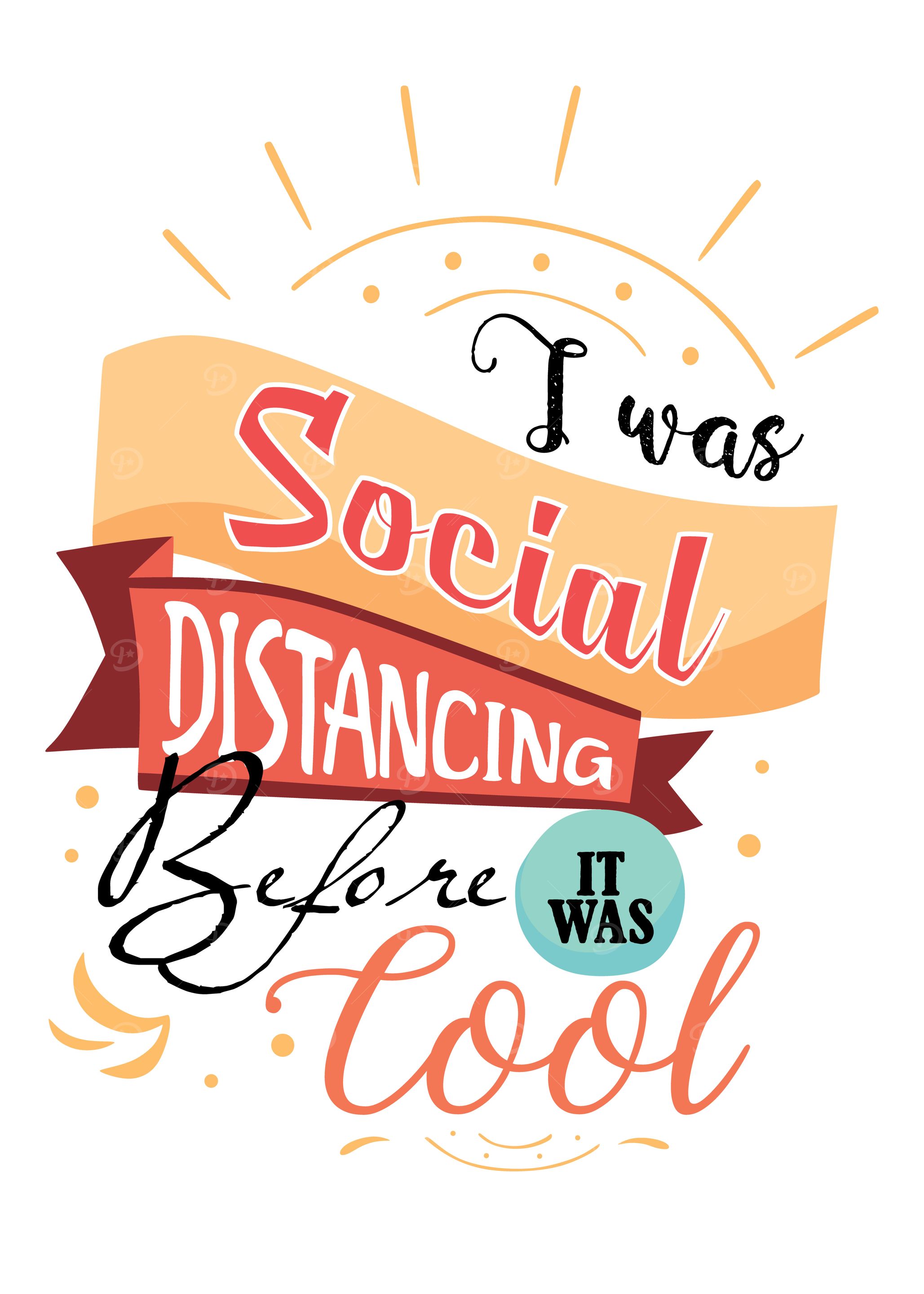 Social Distance its Cool