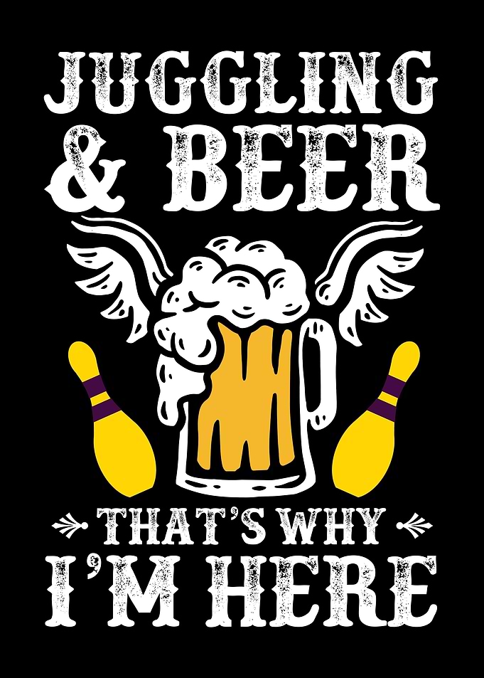 Beer and Juggling Drinking