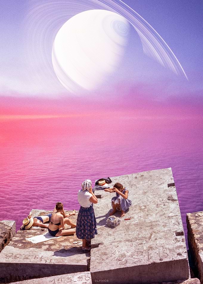 SATURN ON THE ROCKS