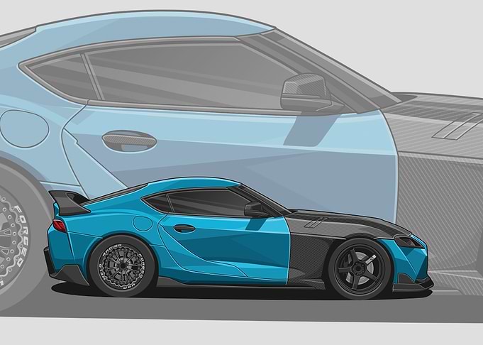 toyota gt86 blue