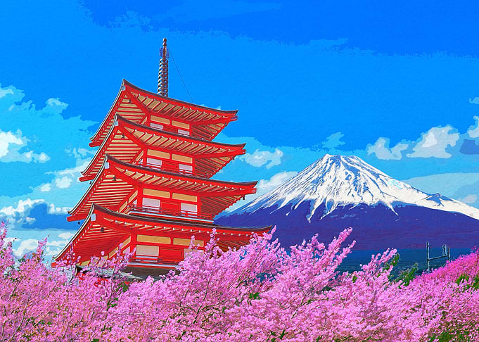 Mountain Cherry Blossom