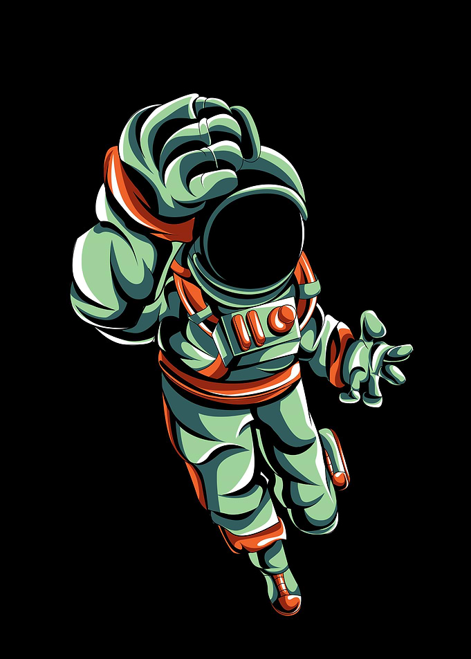Space astronauts
