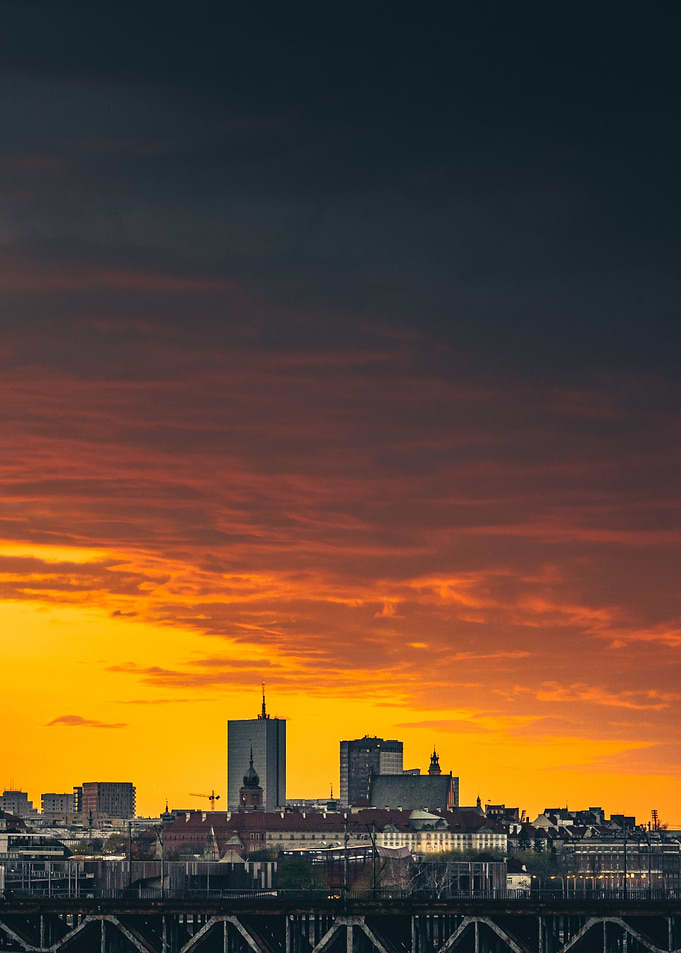 Sunset panorama