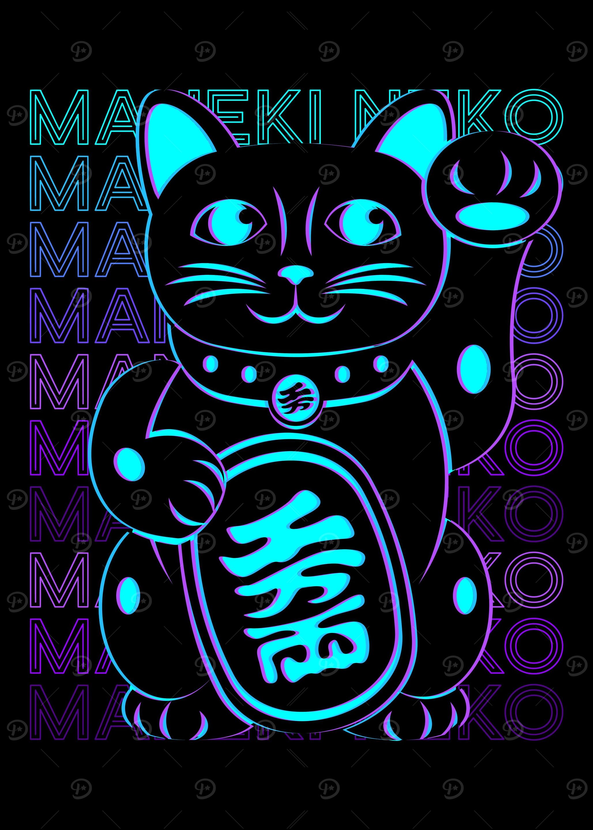 Maneki Neko Cat Japanese