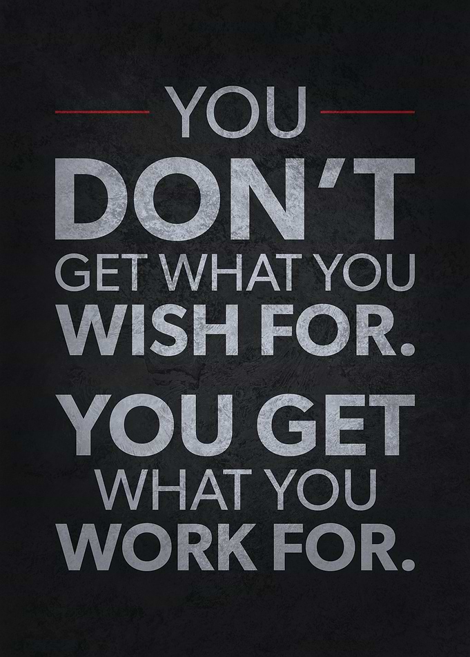 Wish vs Work For It