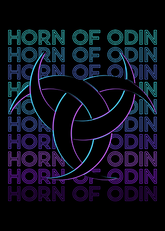 Celtic Knot Horn of Odin