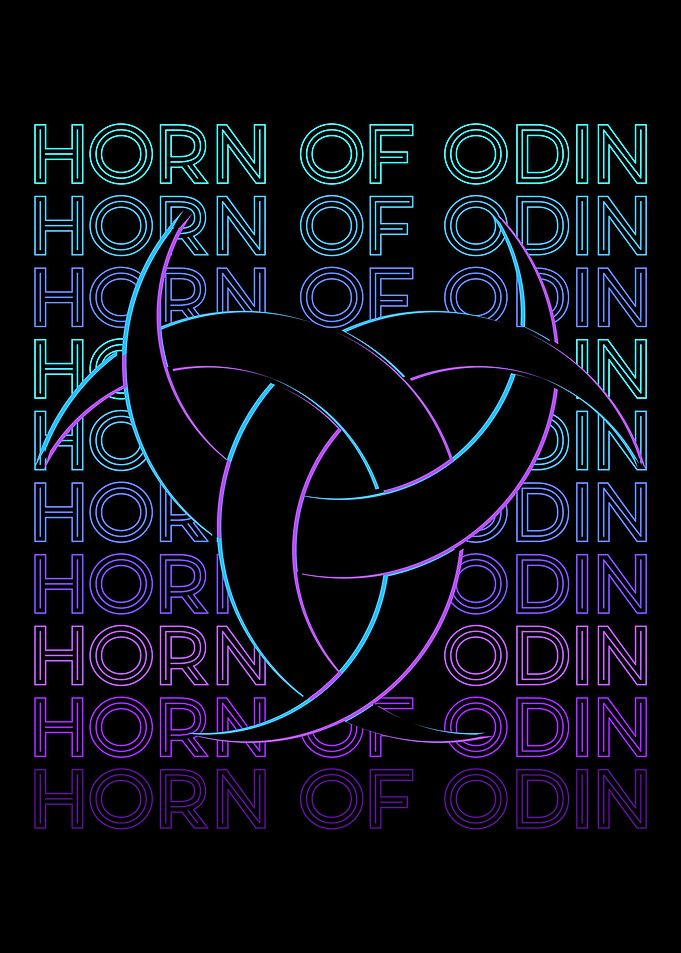 Celtic Knot Horn of Odin
