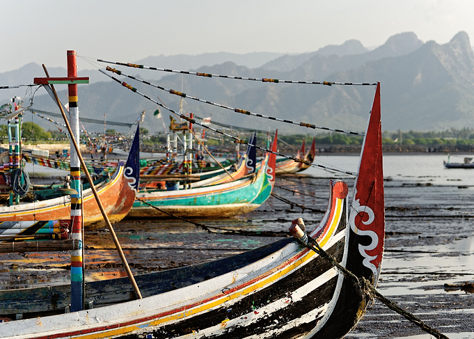 Indonesia fishing boats