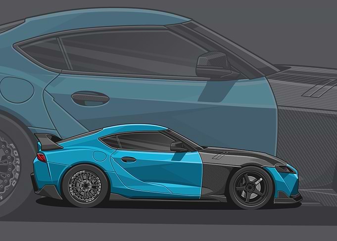 toyota gt86 blue