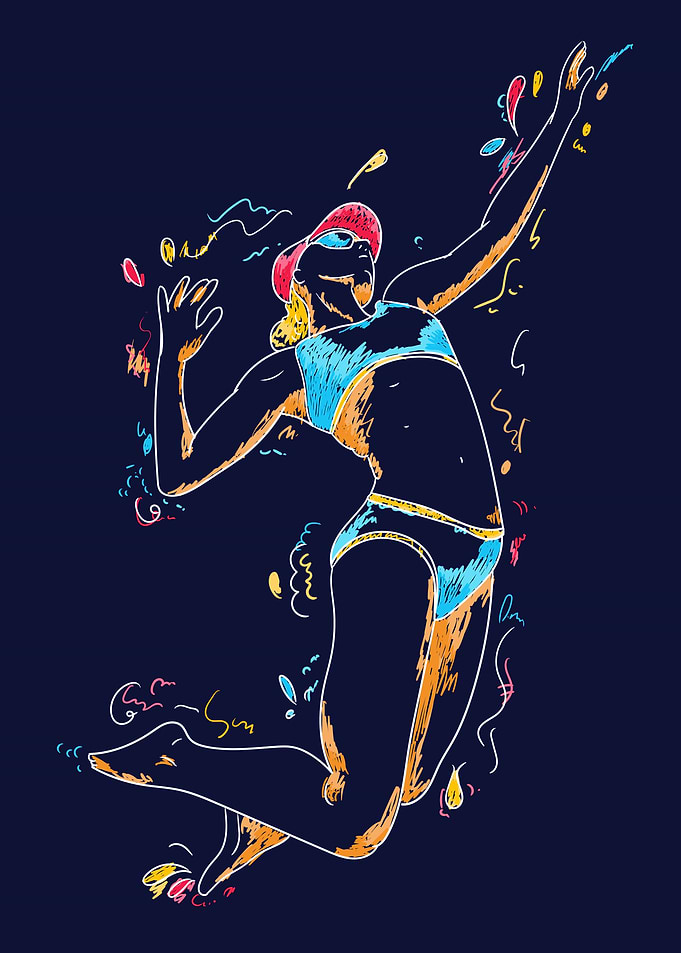 Retro Volleyball