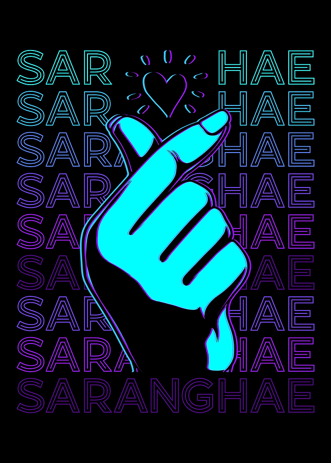 Kpop Finger Heart