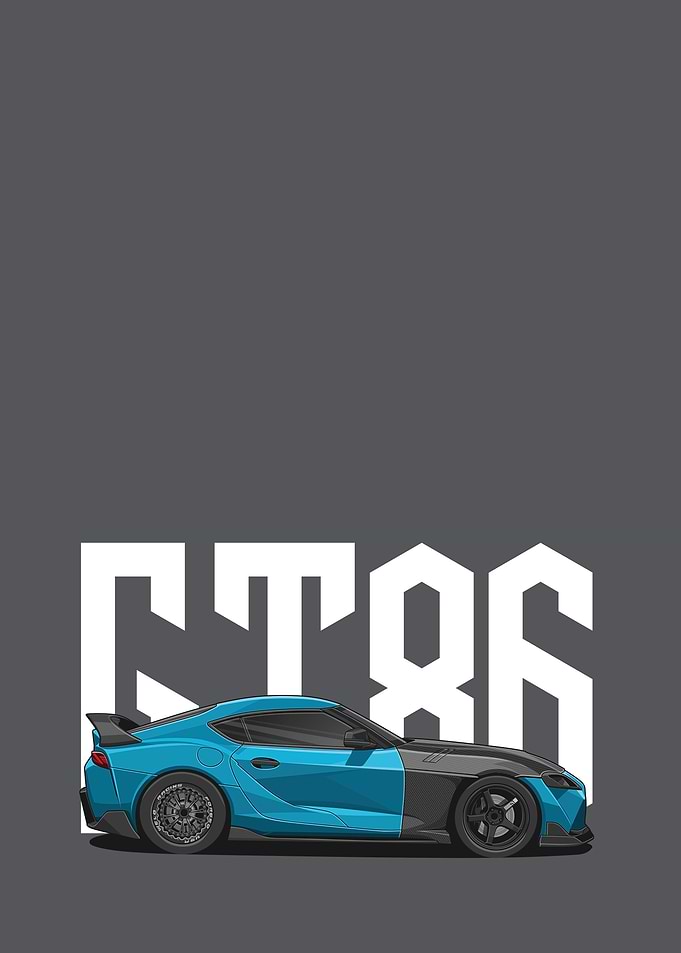 toyota gt86 blue
