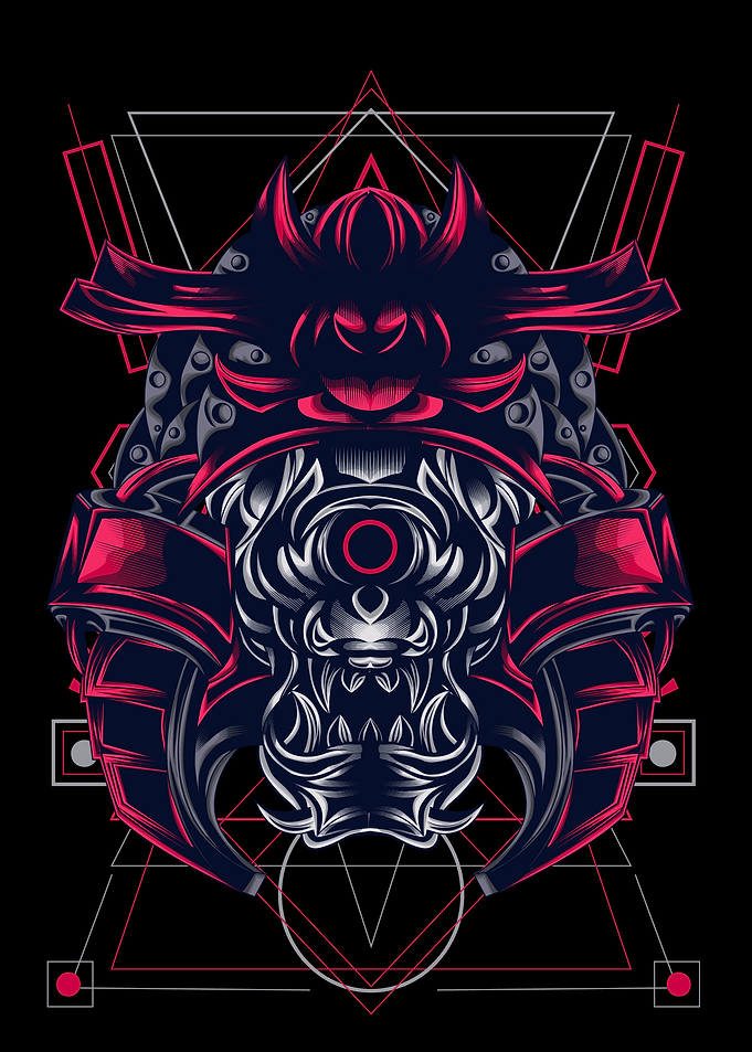 Japanese samurai armour