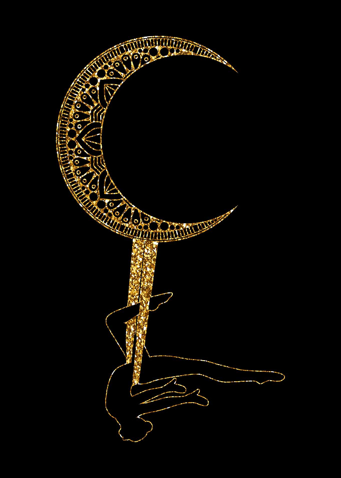 Moon Aerial Hoop Artist