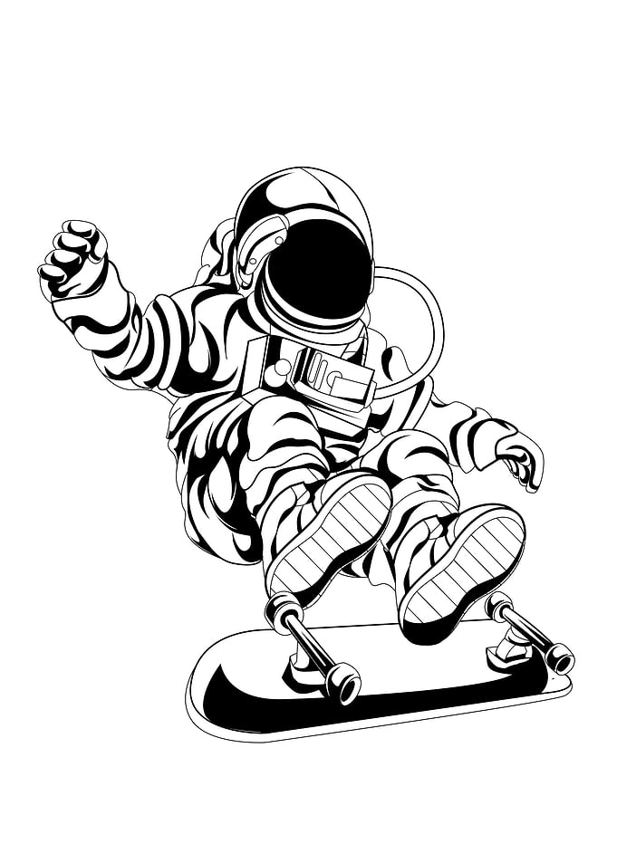 Space astronauts
