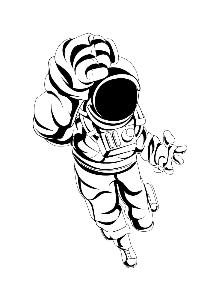 Space astronauts