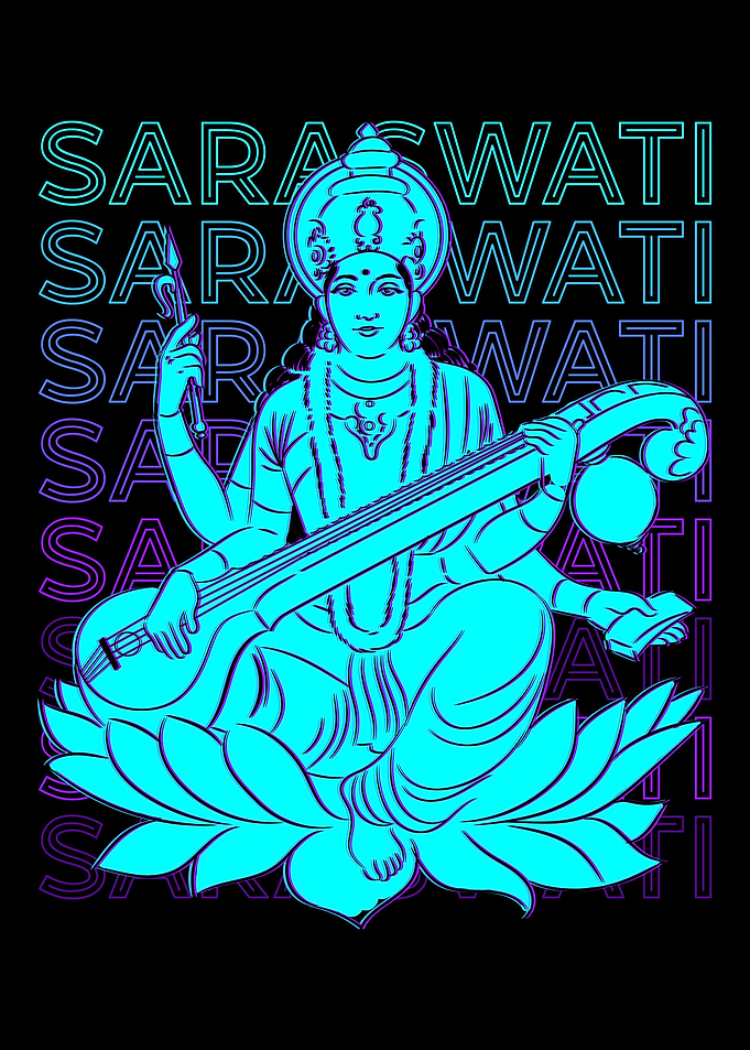 Saraswati Hindu Goddess