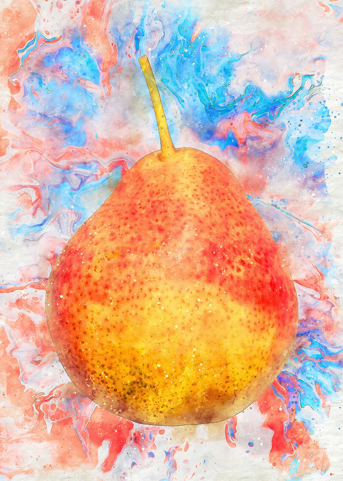 Pear Painting