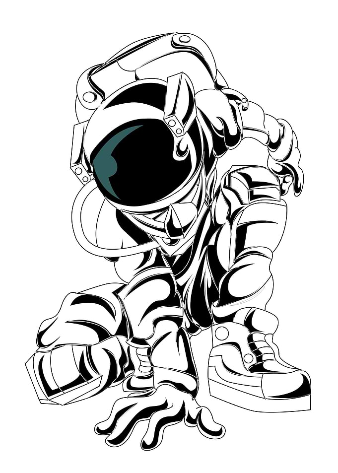 Space astronauts