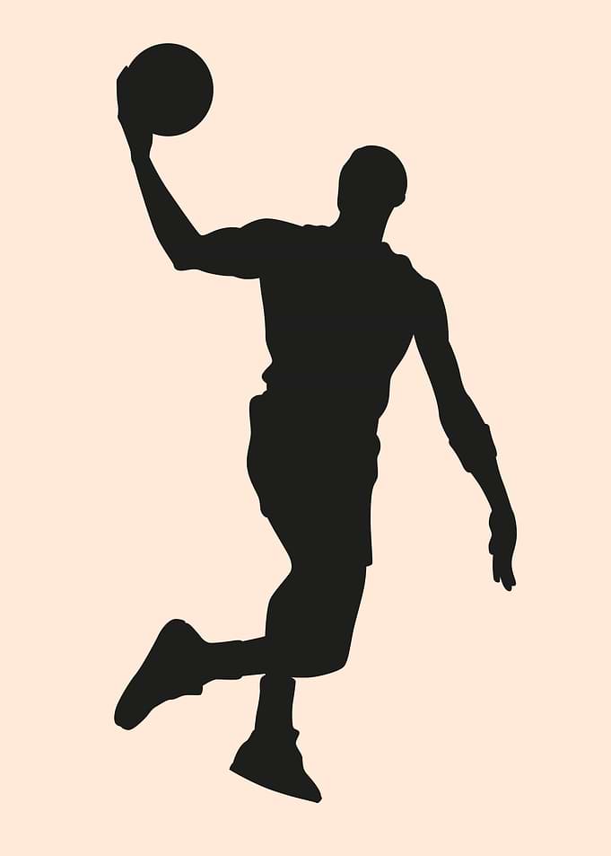 silhouettes basketball