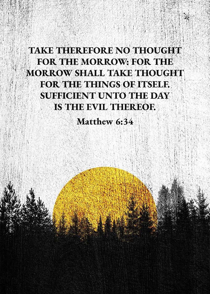 Matthew 6 34