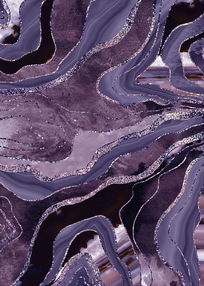 Lavender Mauve Agate 1