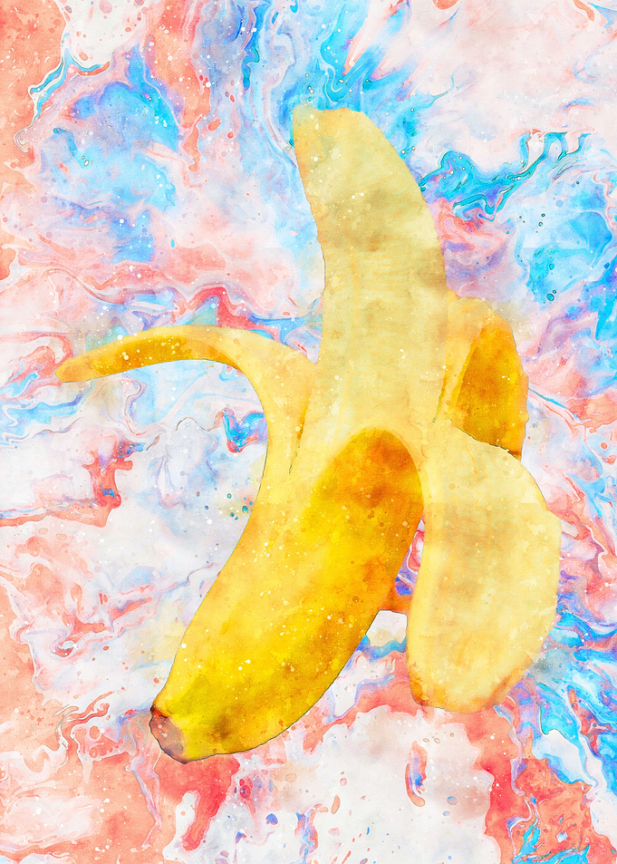 Yellow Banana Painting