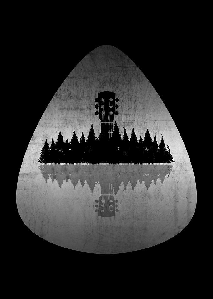 Nature Guitar Pick