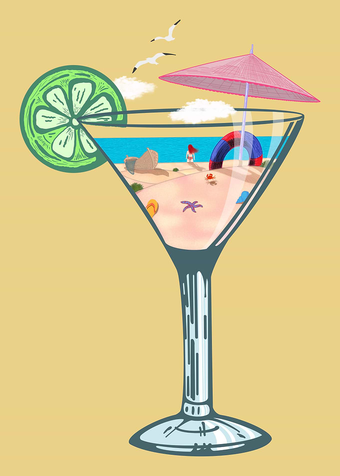 Ocean cocktail