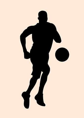 silhouettes basketball