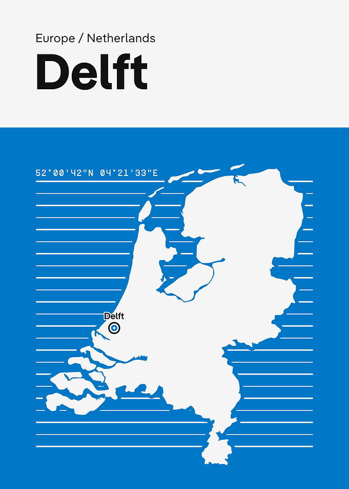 Delft City Map