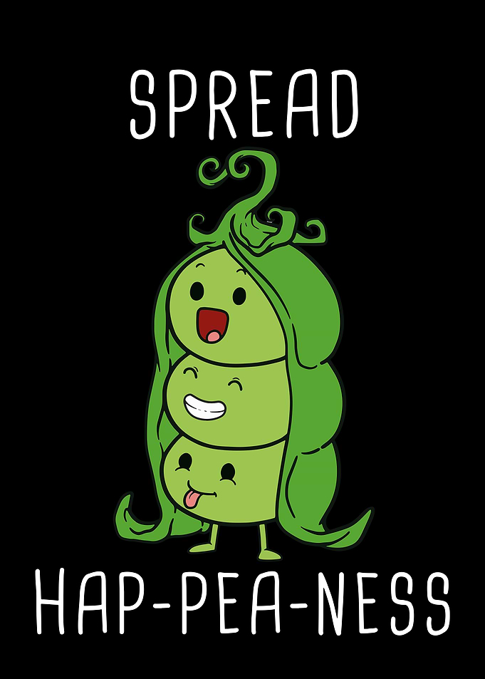 Spread Happiness Pea