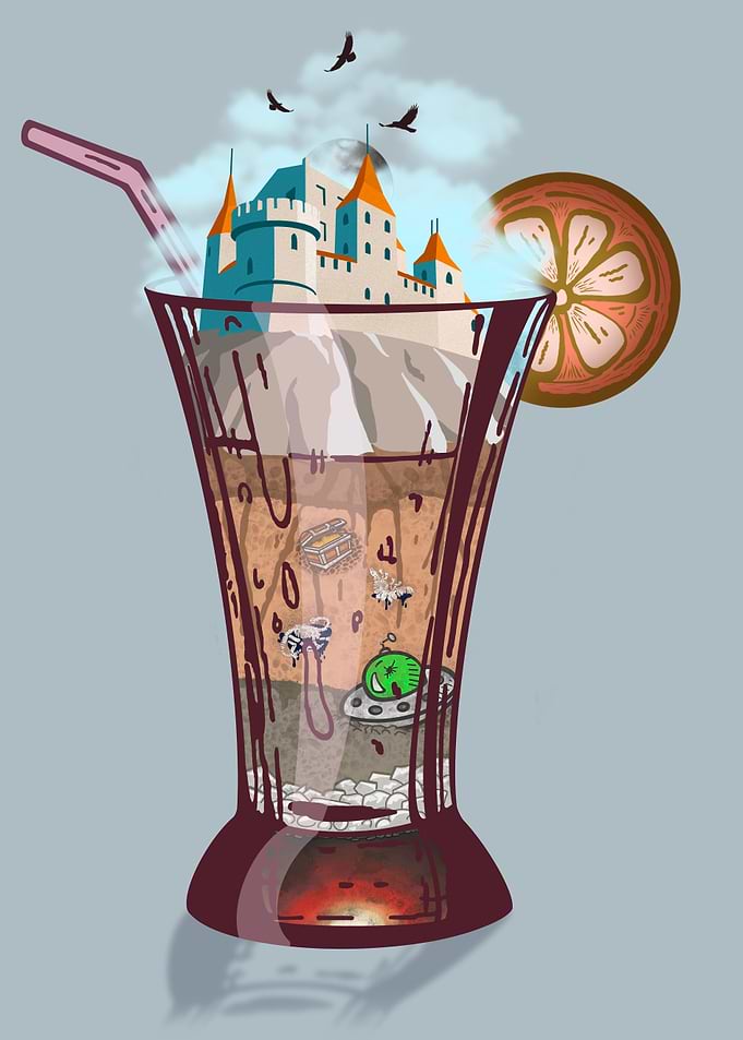 The mystery fortress drink
