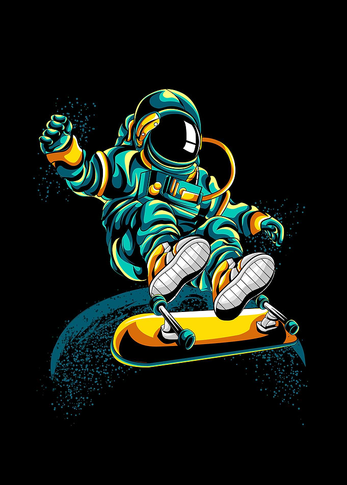 Space astronauts