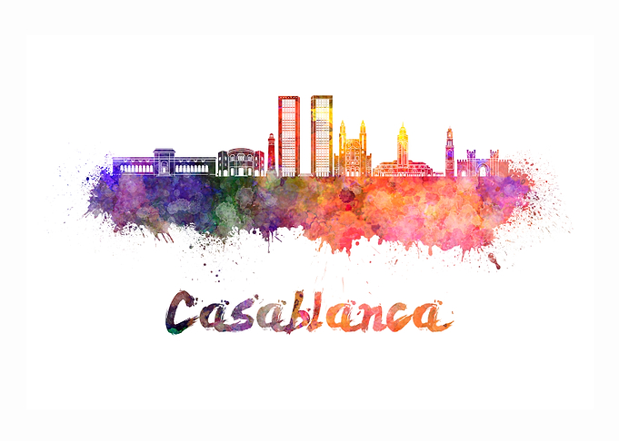 Casablanca skyline