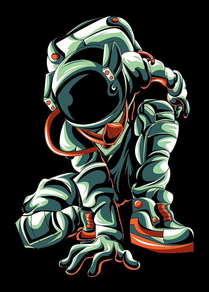 Space astronauts