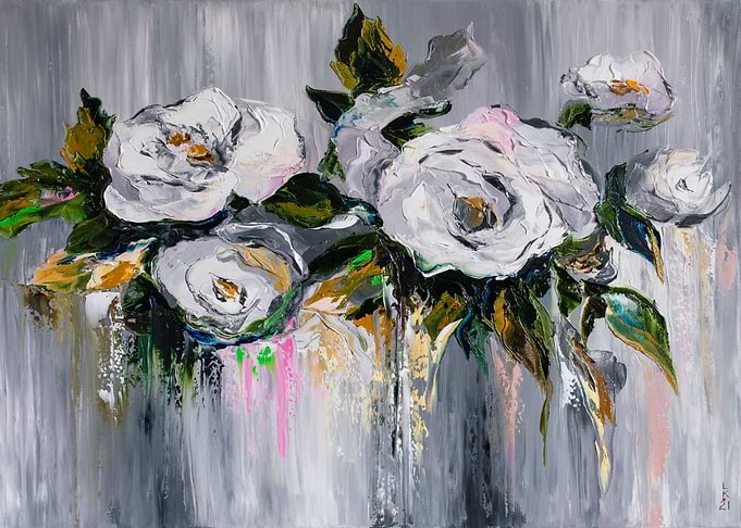 Crying roses