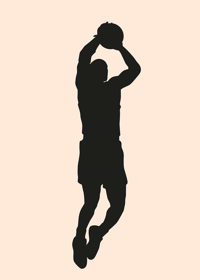 silhouettes basketball