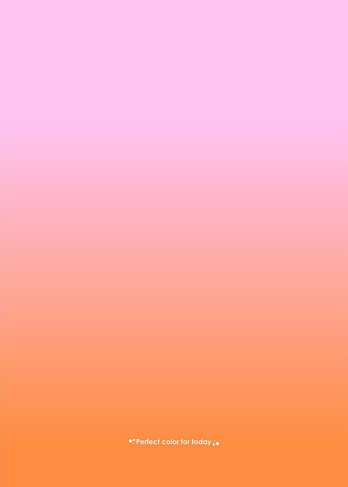 Perfect colors for today